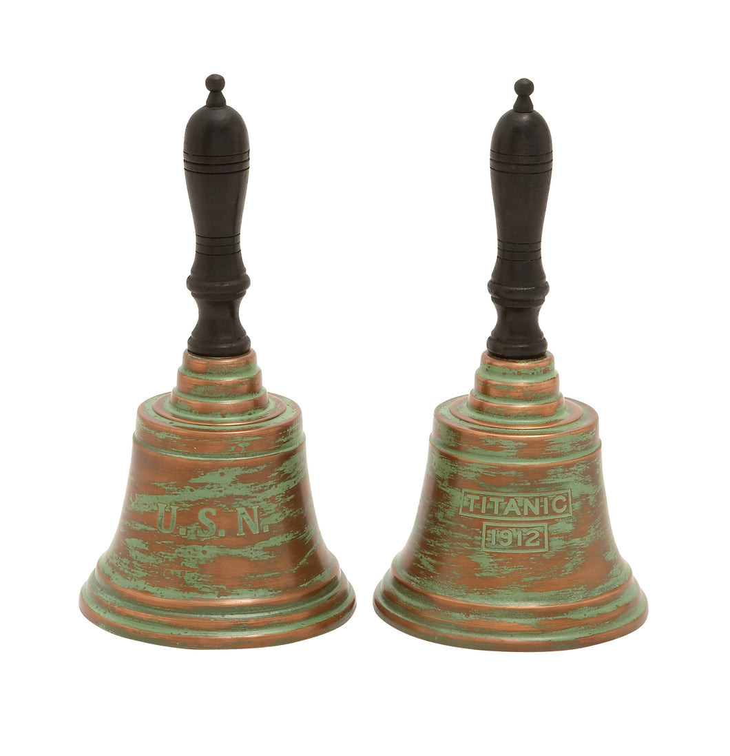 Amazing Metal Wood Bell 2 Assorted