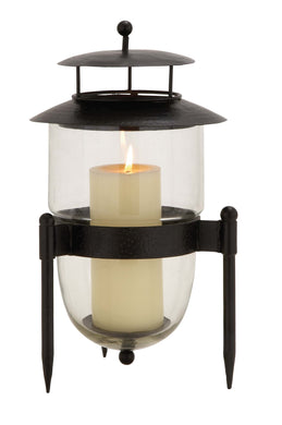 The Spiritual Metal Glass Pagoda Hurricane
