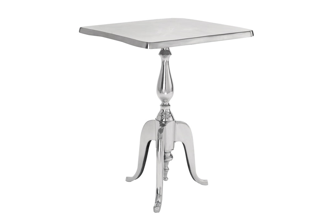 22 Inches High Aluminum Accent Table