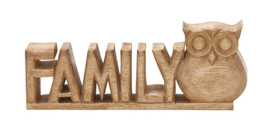 Wood Family Owl