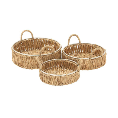 Useful Set Of Three Sea Grass Basket