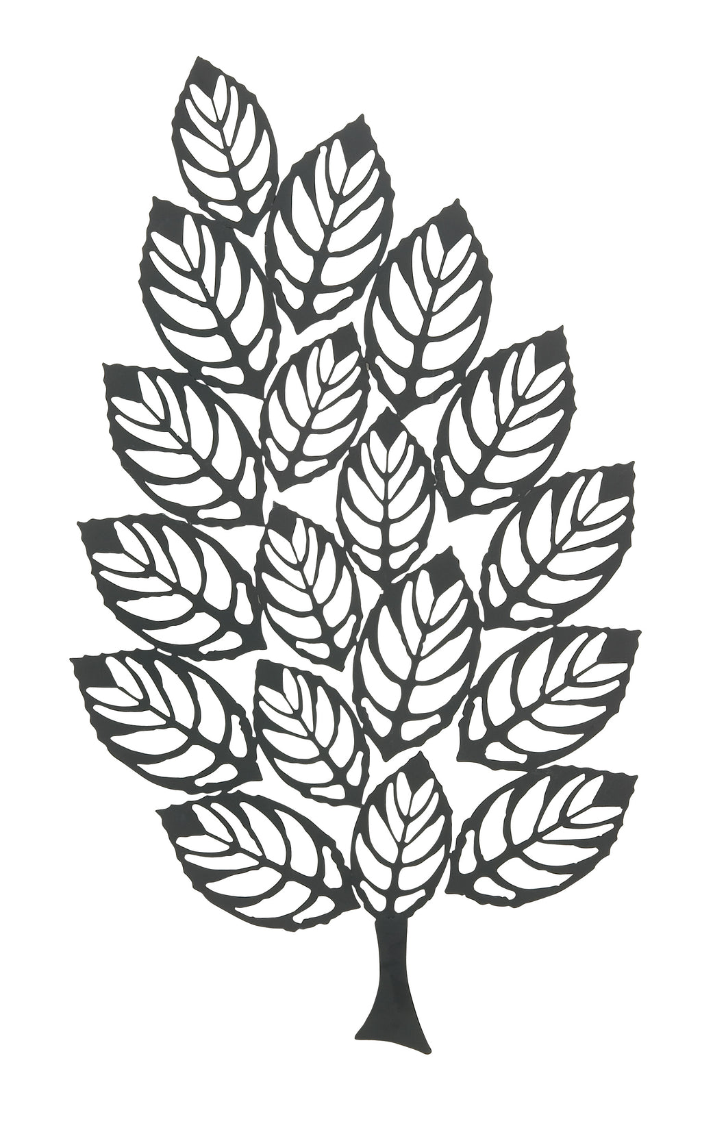 Wonderfully Styled Metal Leaf Wall decor