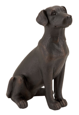 Table Top Polystone Dog Statue