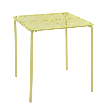 Uniquely Styled Metal Outdoor Table