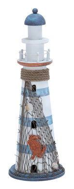 Wood Lighthouse In Marine Theme And Beautiful Colors