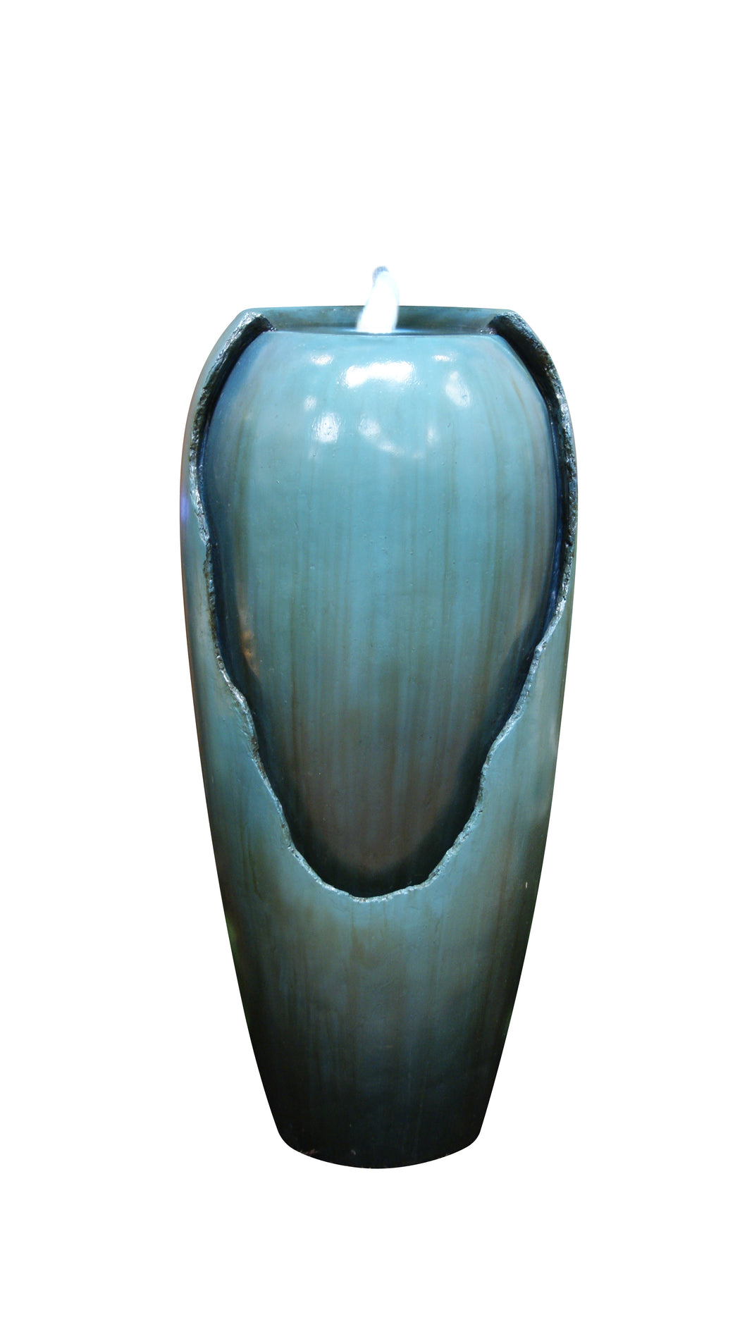 32 Inch Jar Fountain With Led Lights