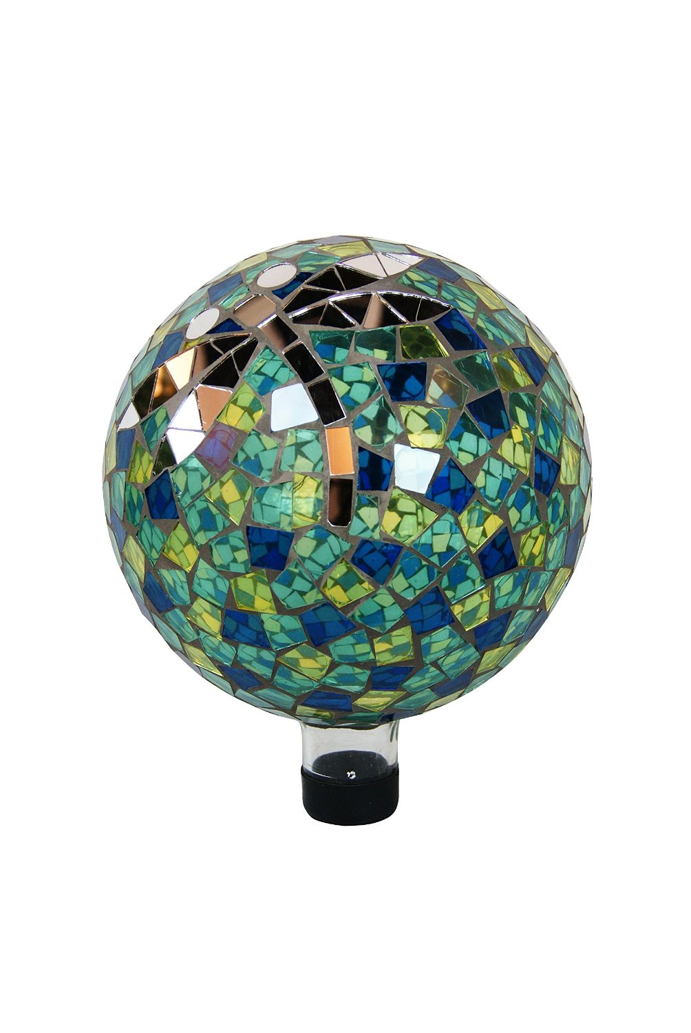 10 Inch Gazing Globe With Dragonfly