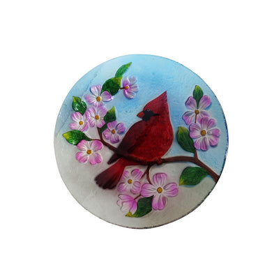 18 Inch Cardinal Bird Bath