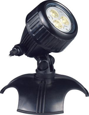 3 Warm White Led Light With Stake, Transformer & Photocell