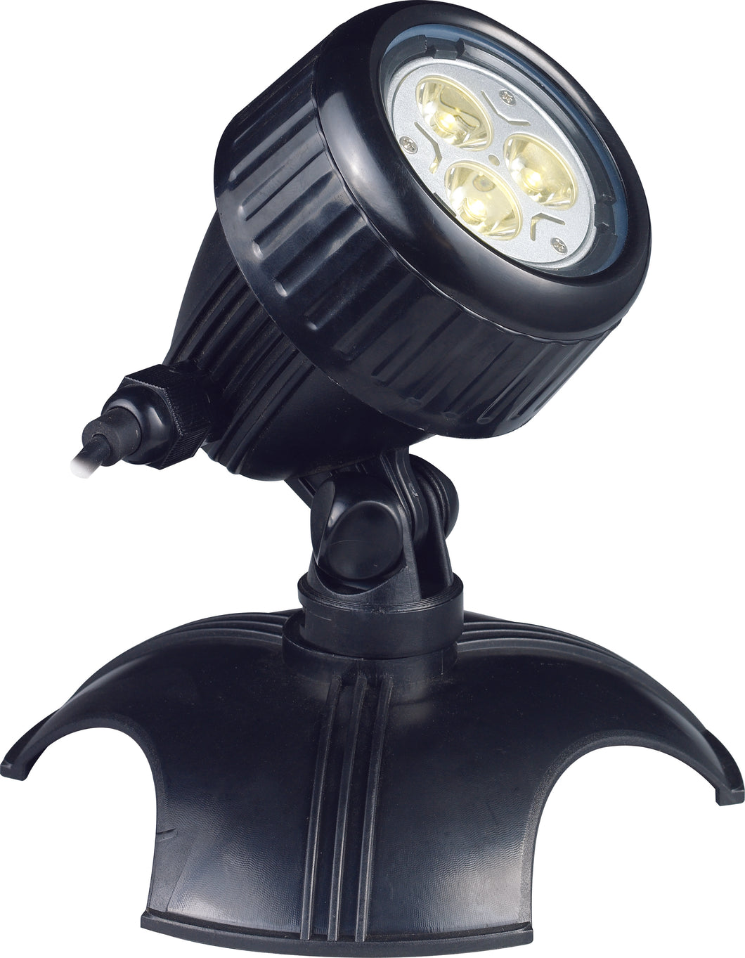 3 Warm White Led Light With Stake, Transformer & Photocell