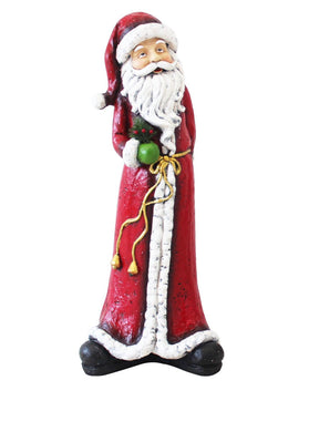 28 Inch Christmas Tall Skinny Santa Statuary