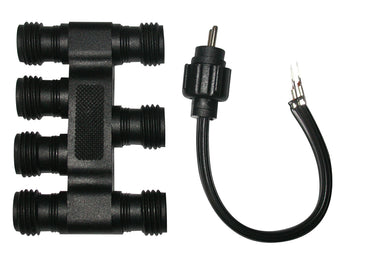 6-Way Socket Connection With 7 Inch Connection Cord