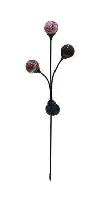 35 Inch Mosaic Colorful Solar Ball Light