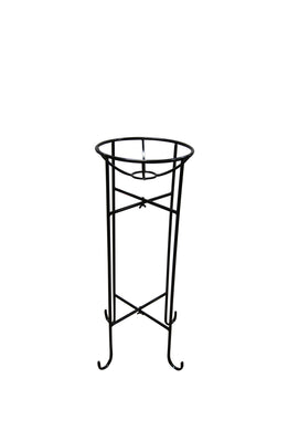 24 Inch Black Metal Gazing Globe Stand