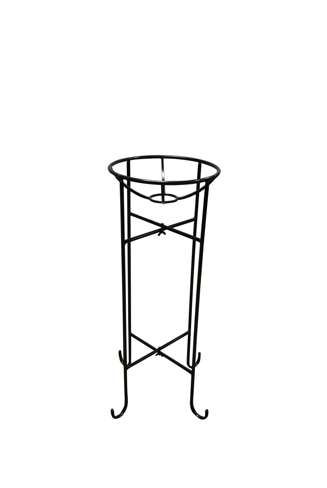 24 Inch Black Metal Gazing Globe Stand