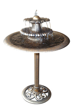Three Tier Fountain - Bronze