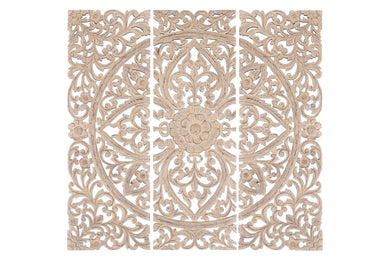 Wood Wall Plaque Set of 3 Can Be Placed Anywhere