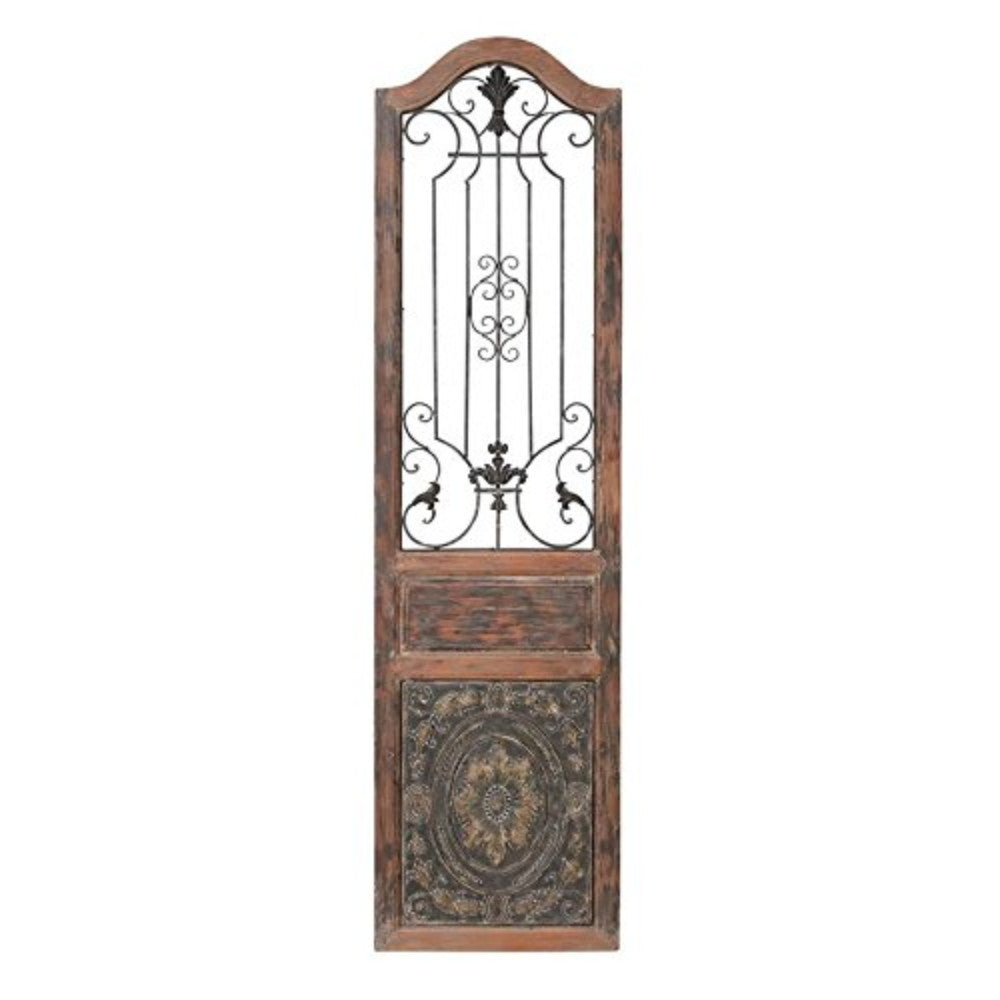 Vintage Style Wood Metal Wall decor