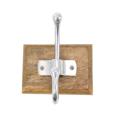 Wall Hook Wood And Aluminium