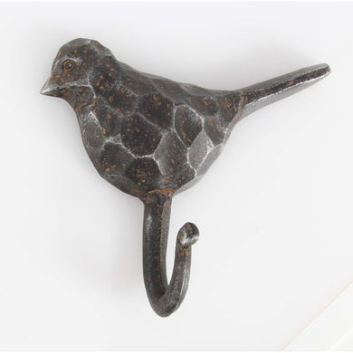 Antiqued Metal Bird Hook