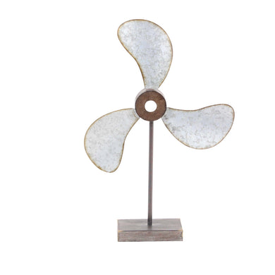 Antiquated Metal Fan decor