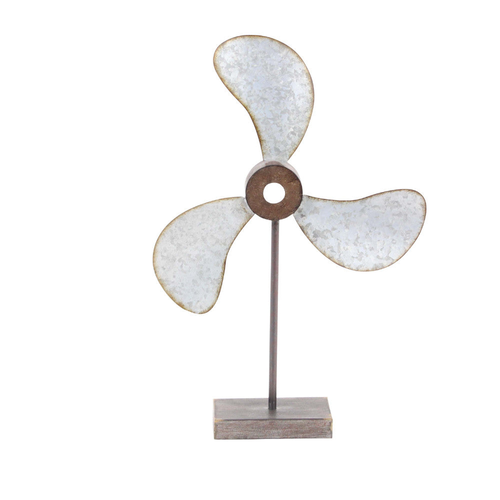 Antiquated Metal Fan decor