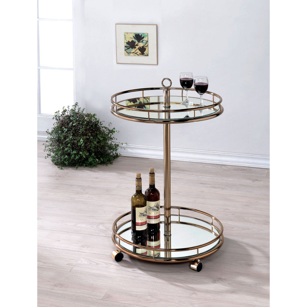 Trixie Contemporary Serving Cart