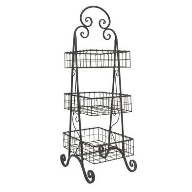 Vintage Storage Rack - Benzara