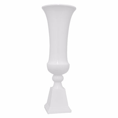 Triumph Planter - Tall - White - Benzara