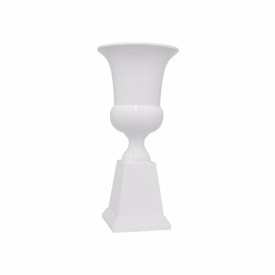 Triumph Planter- Small - White - Benzara
