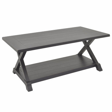 Wood Coffee Table- Benzara