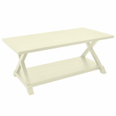 Wood Coffee Table - Benzara