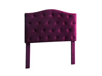 Alipaz Contemporary Full Queen Headboard, Purple