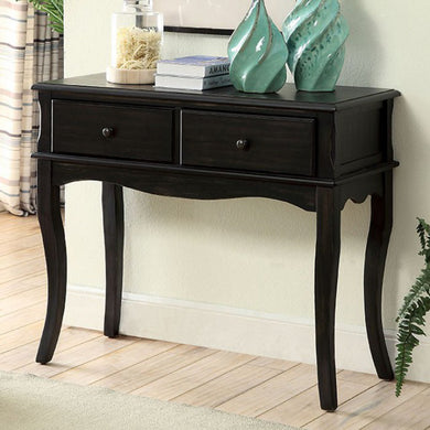Toni Rustic Black Hallway Cabinet