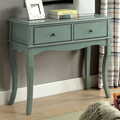 Toni Rustic Teal Hallway Cabinet