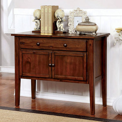 Trista Transitional Hallway Console Table,Walnut Finish