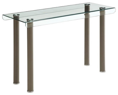 Walkerville II Contemporary Sofa Table, Champagne
