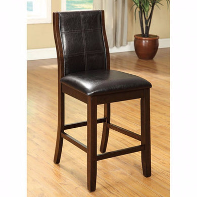 Townsend II Leatherette Parson Chair Counter Height Chair, Set Of 2