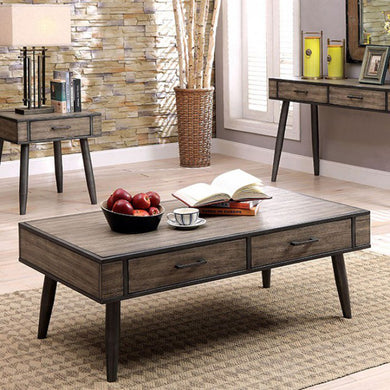 Vilhelm II Mid-Century Modern Coffee Table In Gray