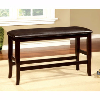 Woodside II Counter Height Espresso Finish Bench
