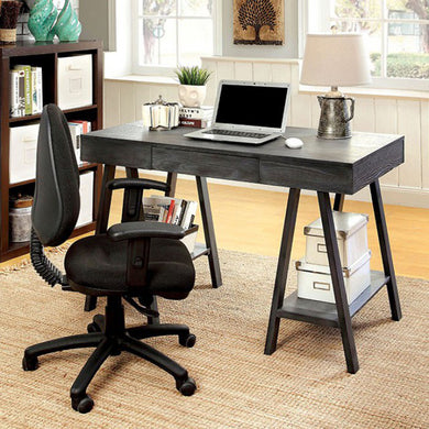 Surrey Traditional Style Desk , Gray