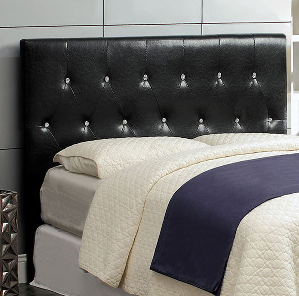 Vellen II Queen Size Head Board, Black