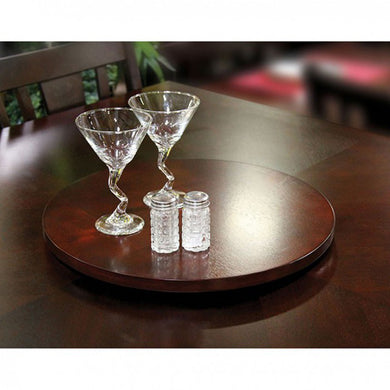Susie Transitional Lazy Susan , Espresso
