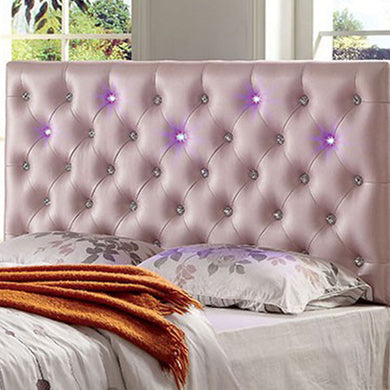 Aldebaran Contemporary Style Pink Headboard