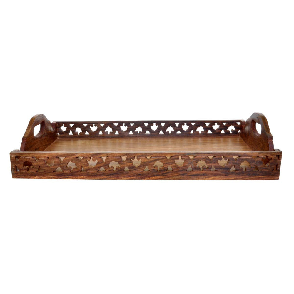 Wooden Trays with Handles