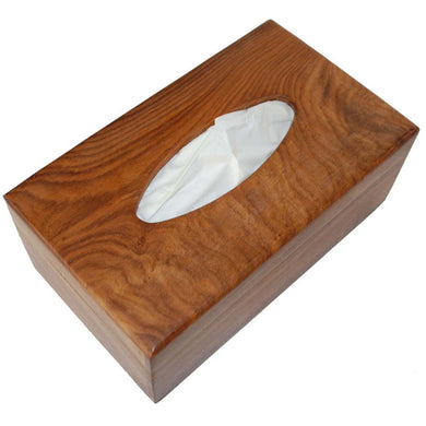 10 Inch Brown Tissue Box Cover