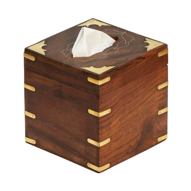 Wood Kleenex Tissue Box Holder