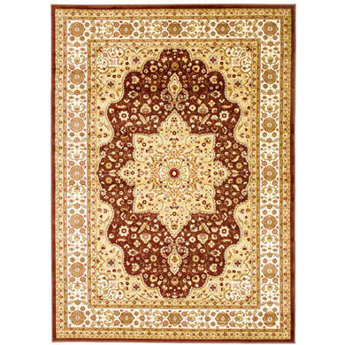 Altay Contemporary Area Rug, Chocolate