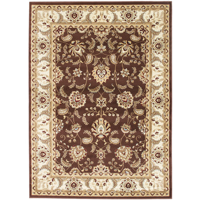 Altay Contemporary Styke Area Rug, Chocolate