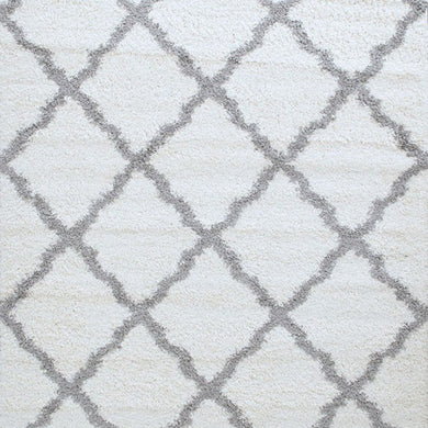 Zafirah Contemporary Area Rug, Ivory
